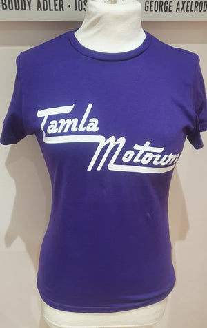 Ladies purple Tamla Motown t-shirt