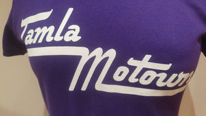 Ladies purple Tamla Motown t-shirt