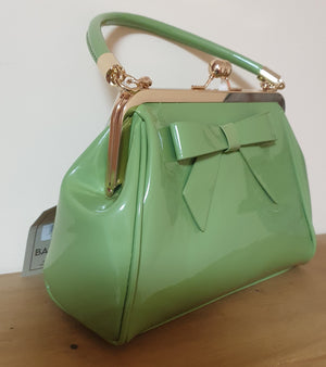 Ladies apple green handbag