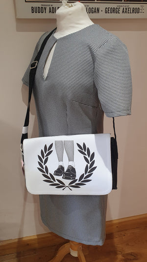 Blk/white Laurel shoes messenger bag