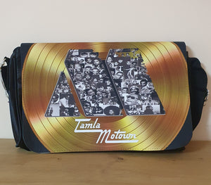 Blk Motown messenger bag