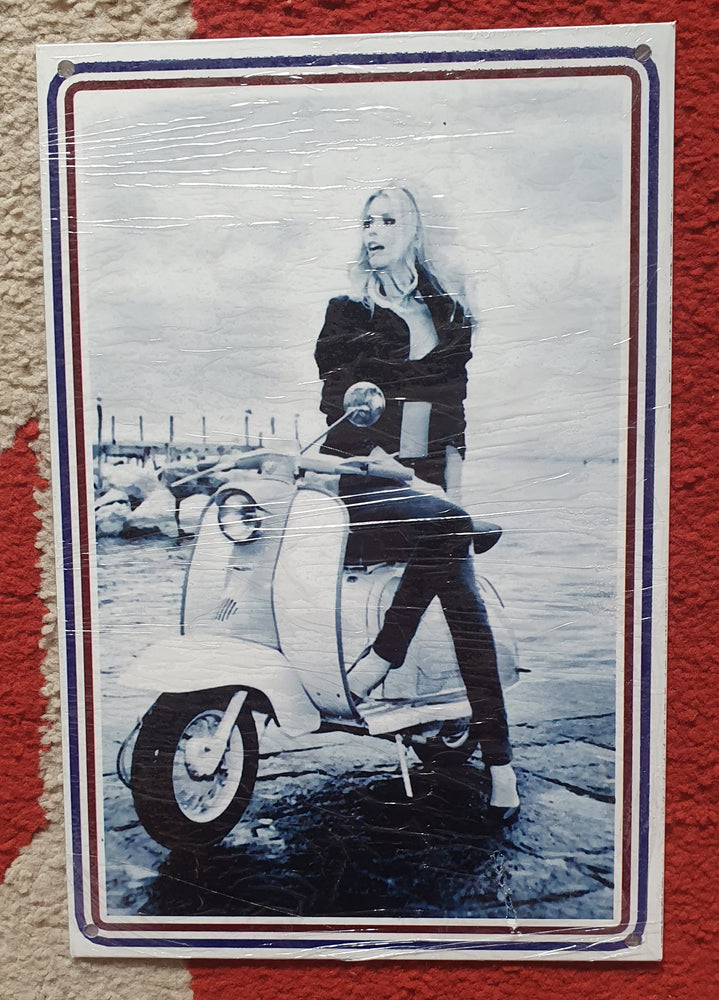 Scooter/Mod metal signs