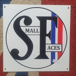 The Jam, Small Faces and Kinks Metal signs