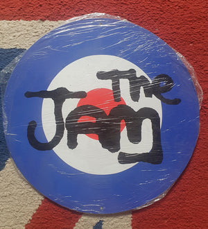 The Jam, Small Faces and Kinks Metal signs