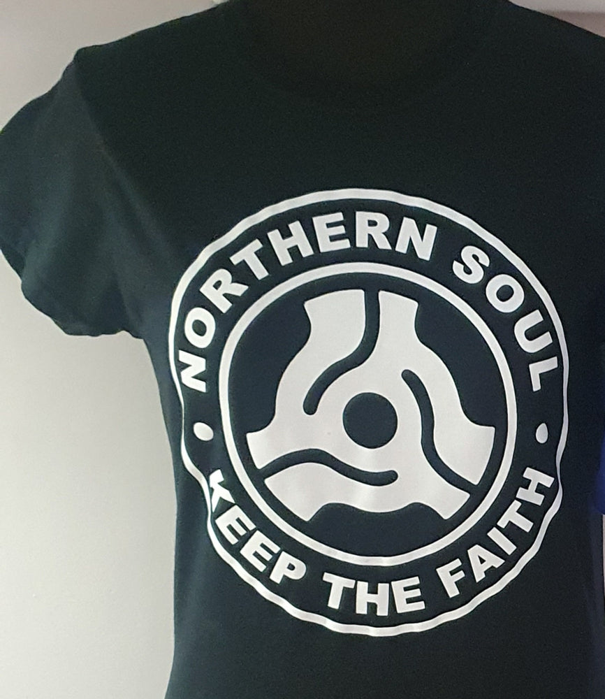 Ladies Northen Soul t-shirt.