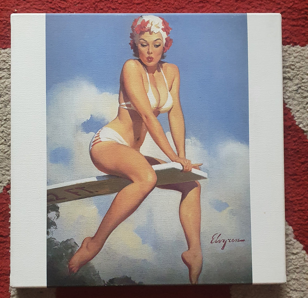 Gil Elvgren canvas prints