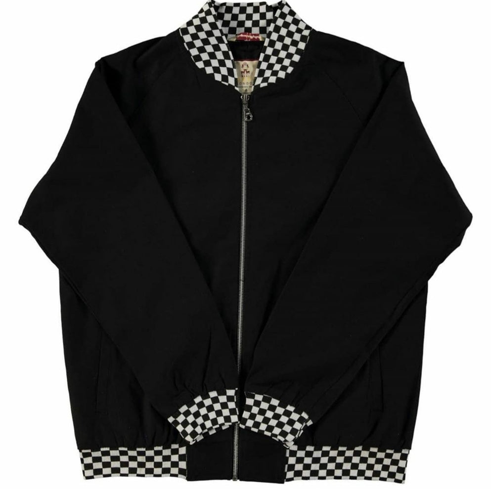 Mens black check jacket