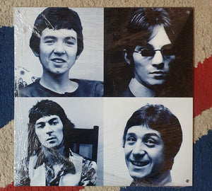 The Jam, Small Faces and Kinks Metal signs