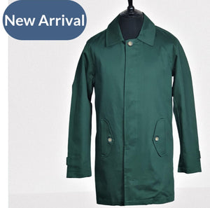 Mens Real Hoxton racing green Mac