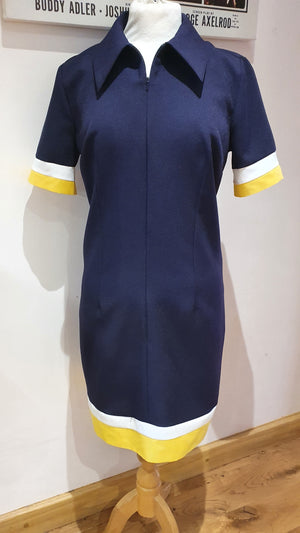 Ladies " Brigitte ' navy dress