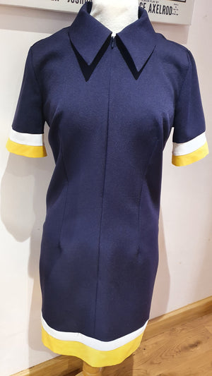 Ladies " Brigitte ' navy dress